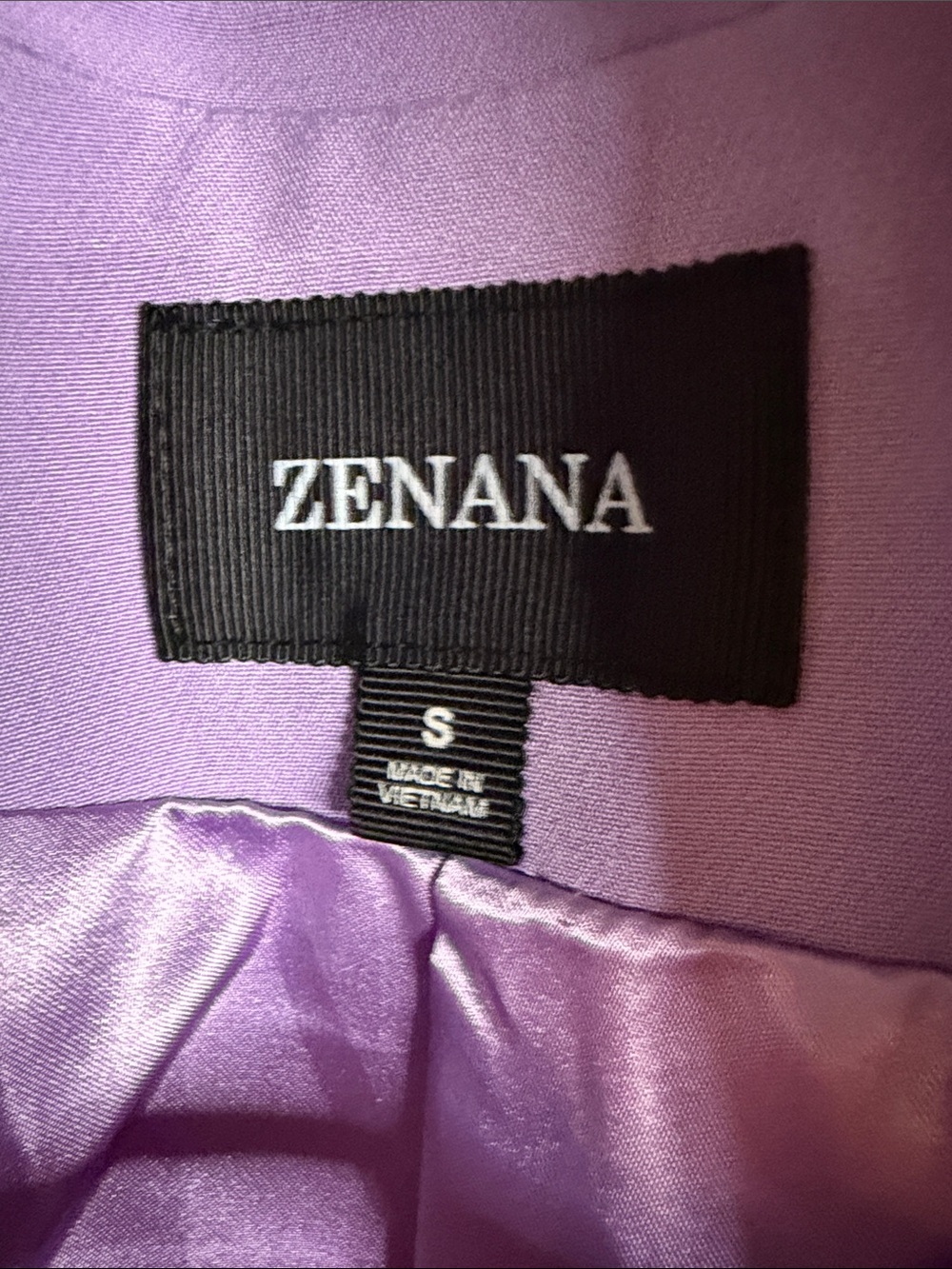 Zenana Outfitters Lilac Open-Front Blazer Jacket - Picture 2 of 4